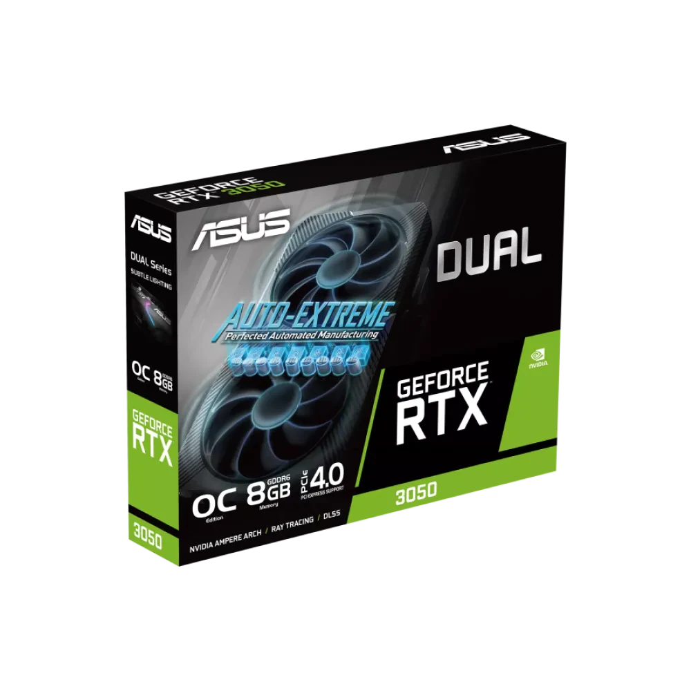 Placă Video ASUS DUAL-RTX3050-O8G-V2,  8GB GDDR6 128bit 
