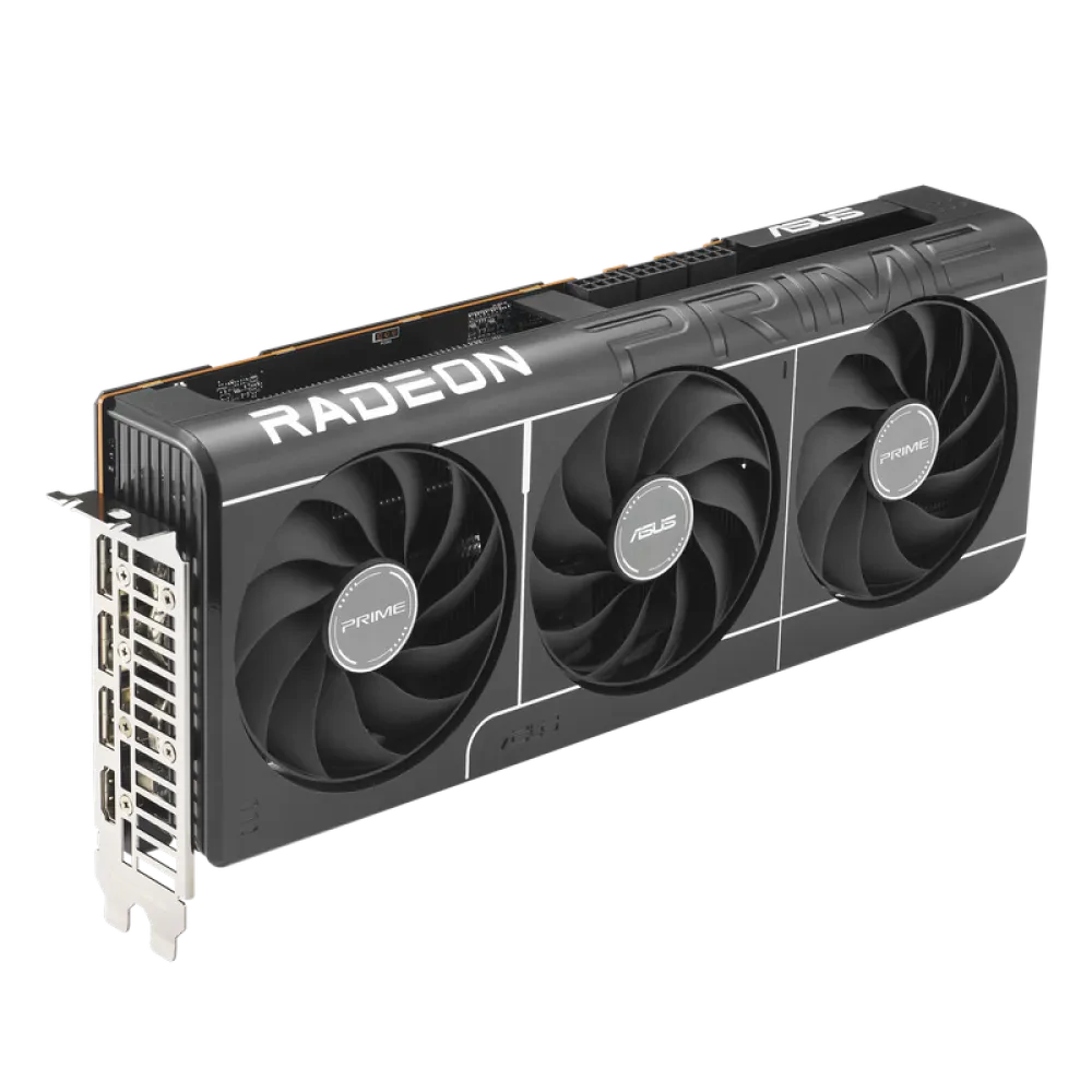 Видеокарта ASUS PRIME-RX9070XT-O16G, 16 ГБ GDDR6 256бит