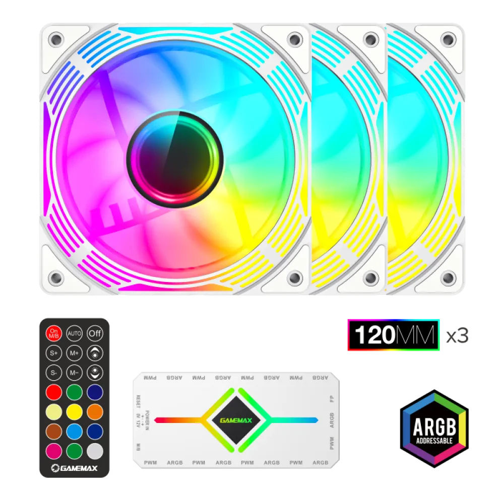Ventilator PC Gamemax KF300, 120 mm