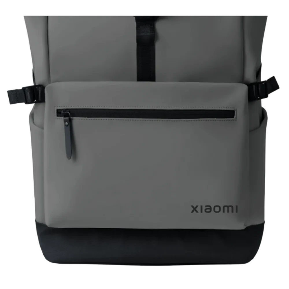 Rucsac Xiaomi Roll Top Casual, 15.6", Tesatura, oliuretan, poliester, Gri