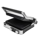 Grătar electric Polaris PGP2302D, 2000W, Argintiu
