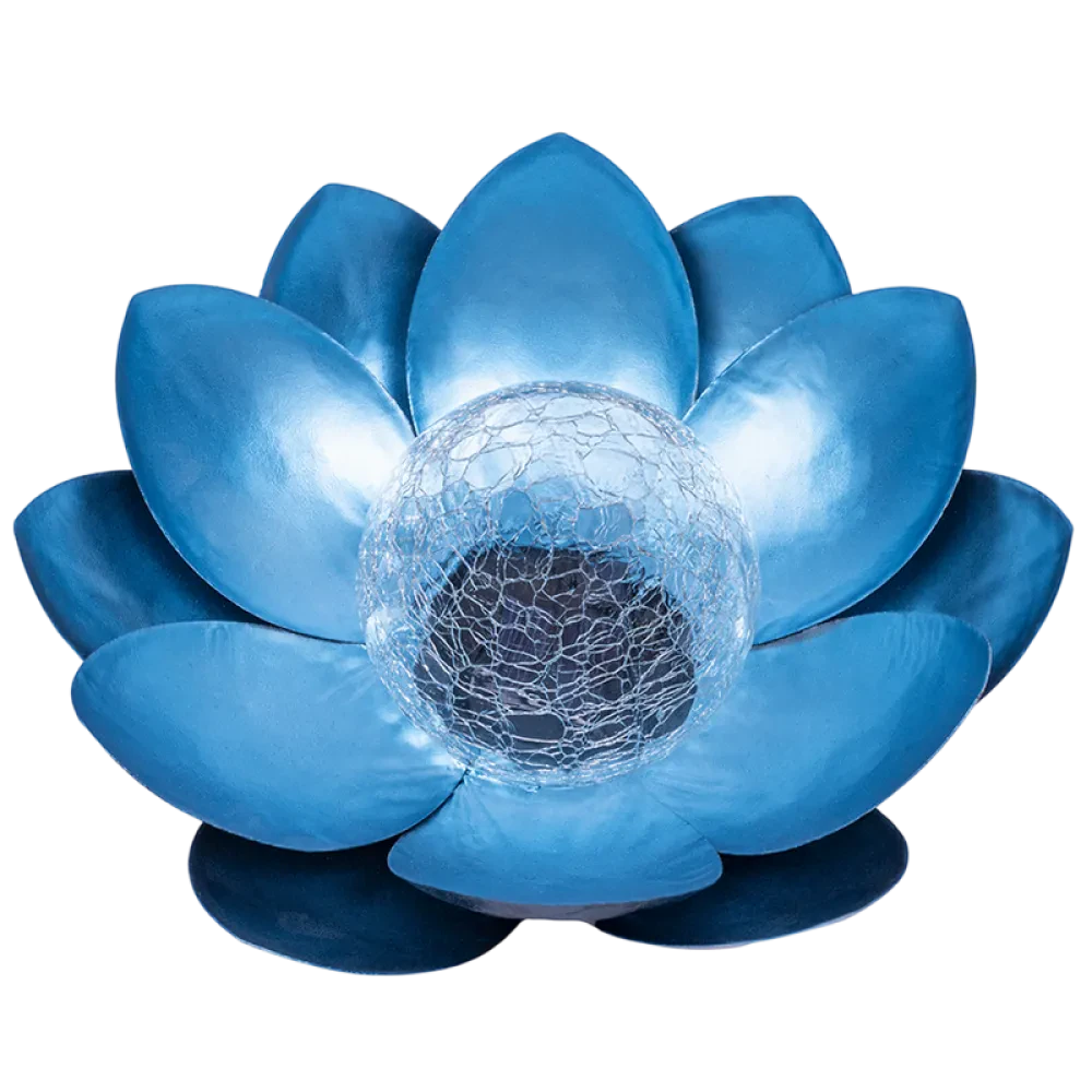 Lampă solară Forever Sunari FLS-70 Lotus Flower, Albastru