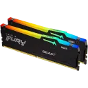 Memorie RAM Kingston FURY Beast RGB, DDR5 SDRAM, 6000 MHz, 32 GB, KF560C30BBEAK2-32