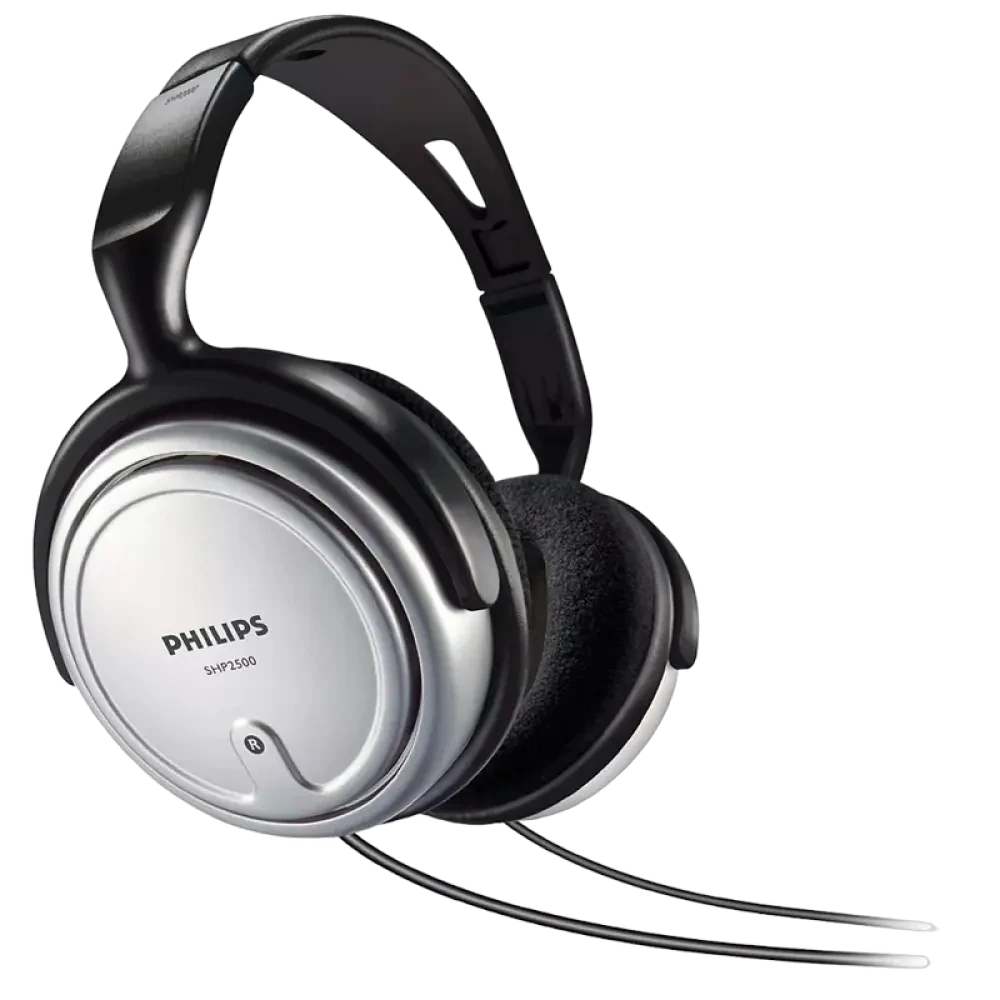 Căști Philips SHP2500, Argintiu | Negru