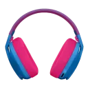 Căști gaming Logitech G435, Fără fir, Albastru/Roz