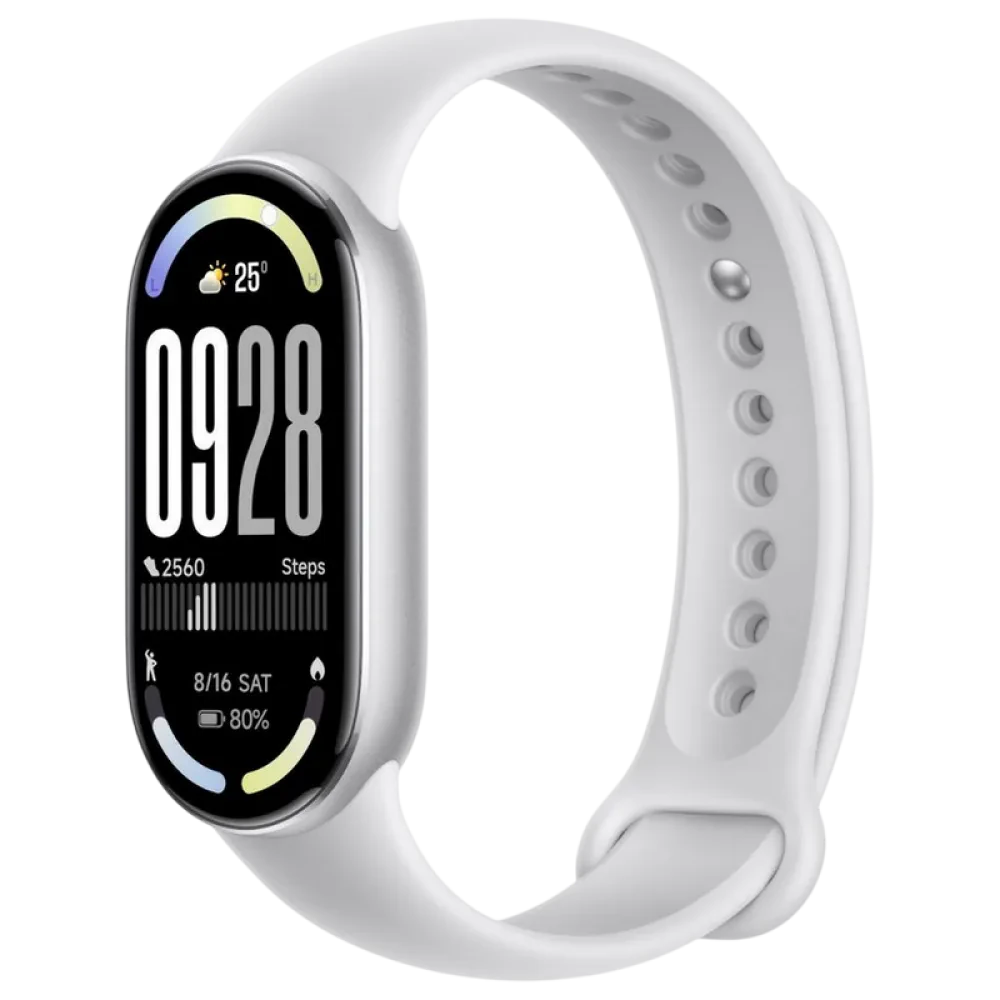 Ceas Sport/Antrenament Xiaomi Smart Band 10, Glacier Silver