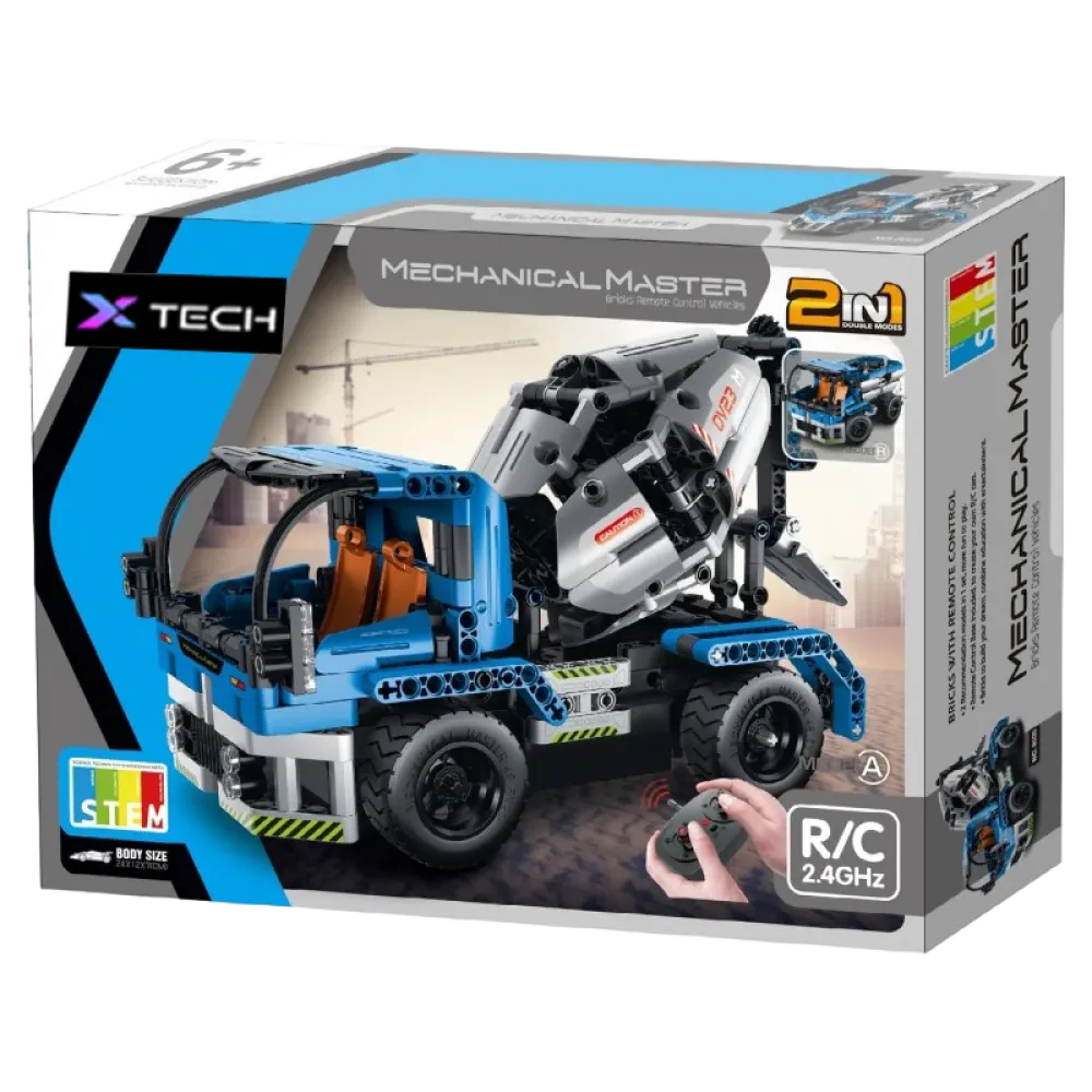 Конструктор с радиоуправлением XTech Mixer Truck