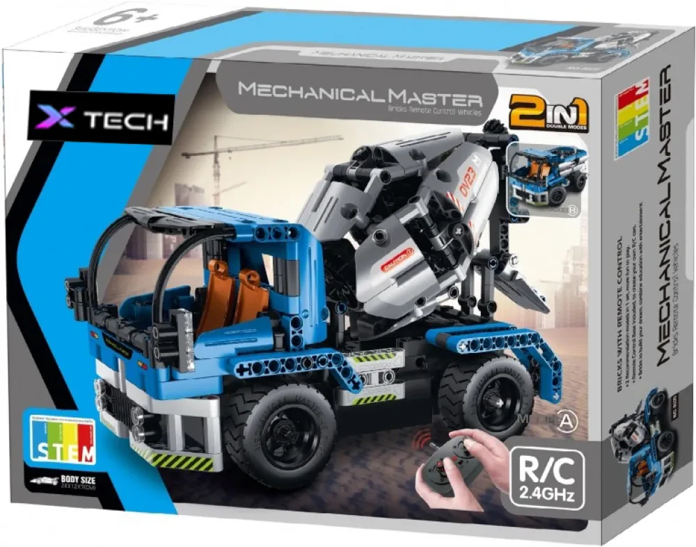 Конструктор с радиоуправлением XTech Mixer Truck