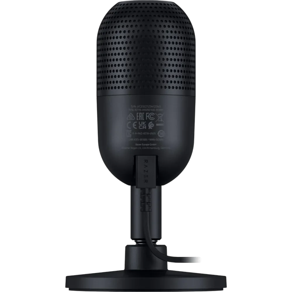 Игровой Микрофон Razer Seiren V3 Mini, Проводной аналоговый, Чёрный