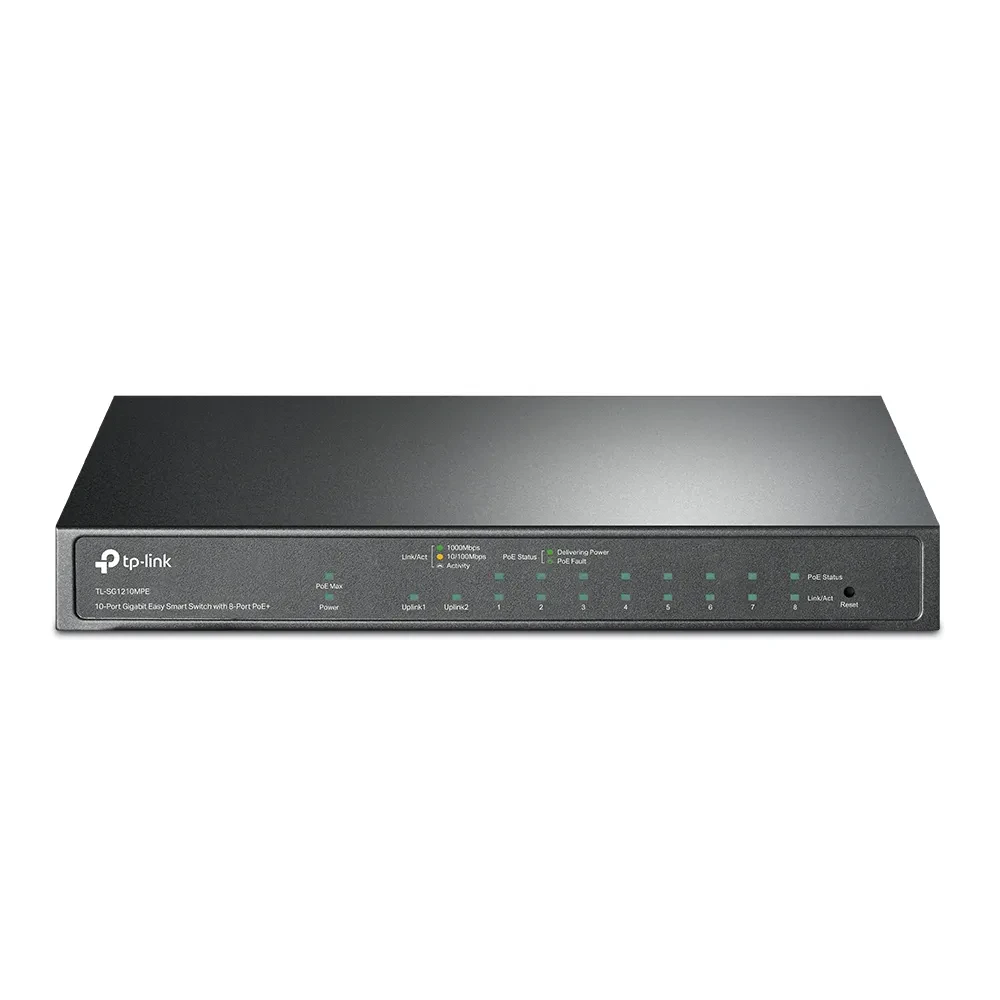 PoE коммутатор TP-LINK TL-SG1210MPE, 8x IEEE 802.3af/at