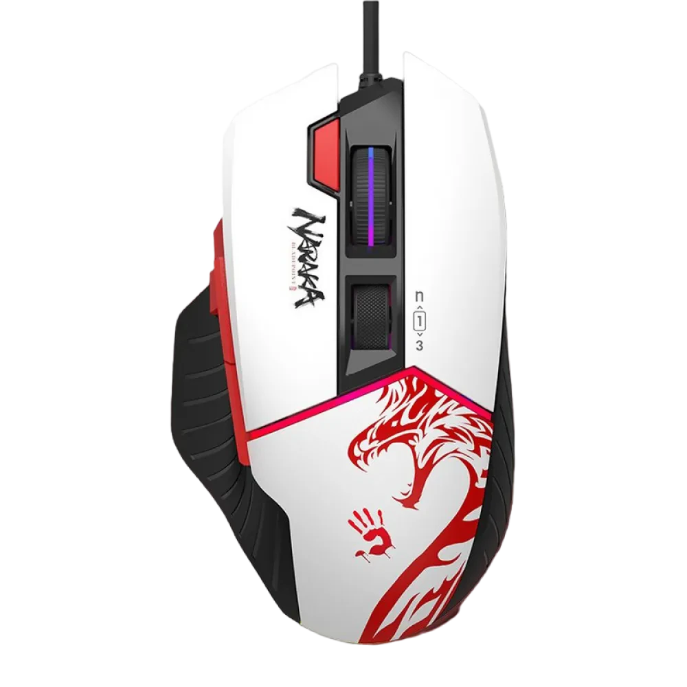 Игровая мышь Bloody W95 Max Naraka, Белый