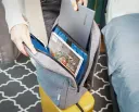 Rucsac pentru Laptop Lenovo B210, 15.6", Poliester, Gri