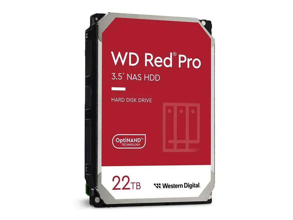 Жесткий диск Western Digital WD Red Pro, 3.5", 22 TB <WD221KFGX>