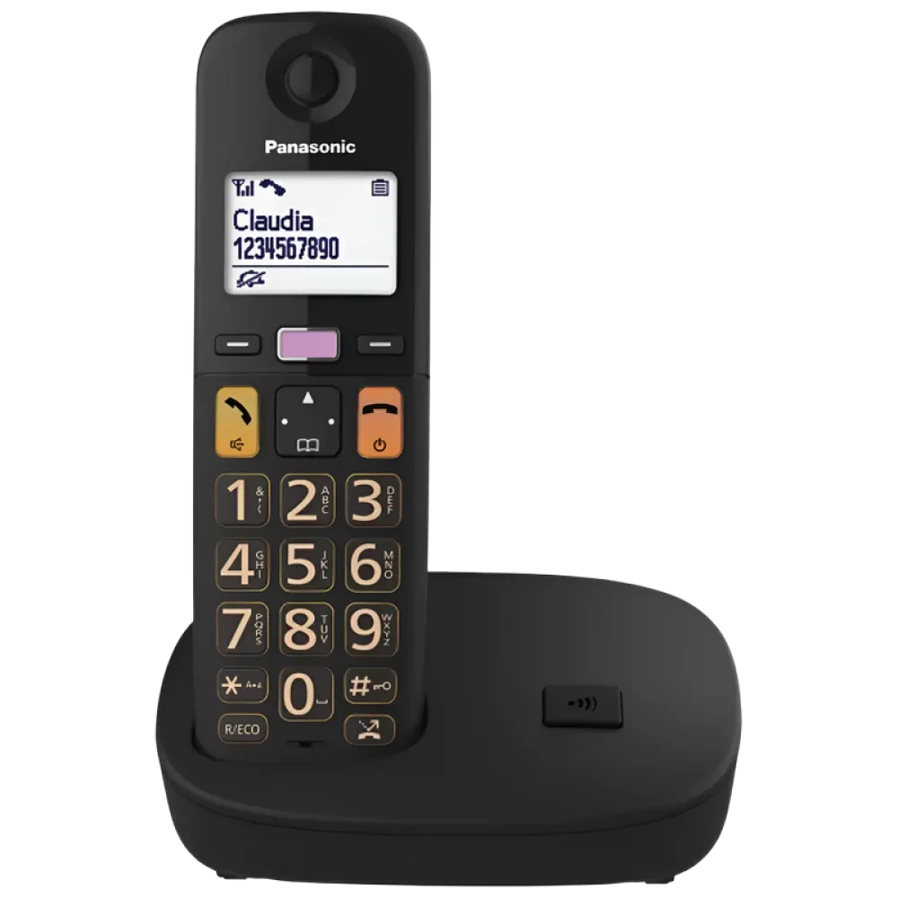 Радиотелефон Panasonic KX-TGU110UAB, Чёрный