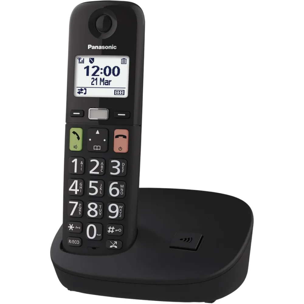 Радиотелефон Panasonic KX-TGU110UAB, Чёрный