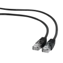 Патч-корд Cablexpert PP12-7.5M/BK, CAT5e UTP, 7,5м, Чёрный