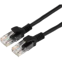 Патч-корд Cablexpert PP12-7.5M/BK, CAT5e UTP, 7,5м, Чёрный