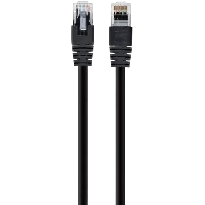Patch cord Cablexpert PP12-7.5M/BK, CAT5e UTP, 7,5m, Negru