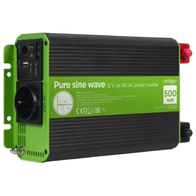 Invertor Auto Energenie EG-PWC-PS500-01, 500W, Multicolor