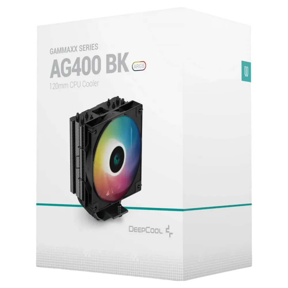 Кулер для процессора Deepcool AG400 BK ARGB