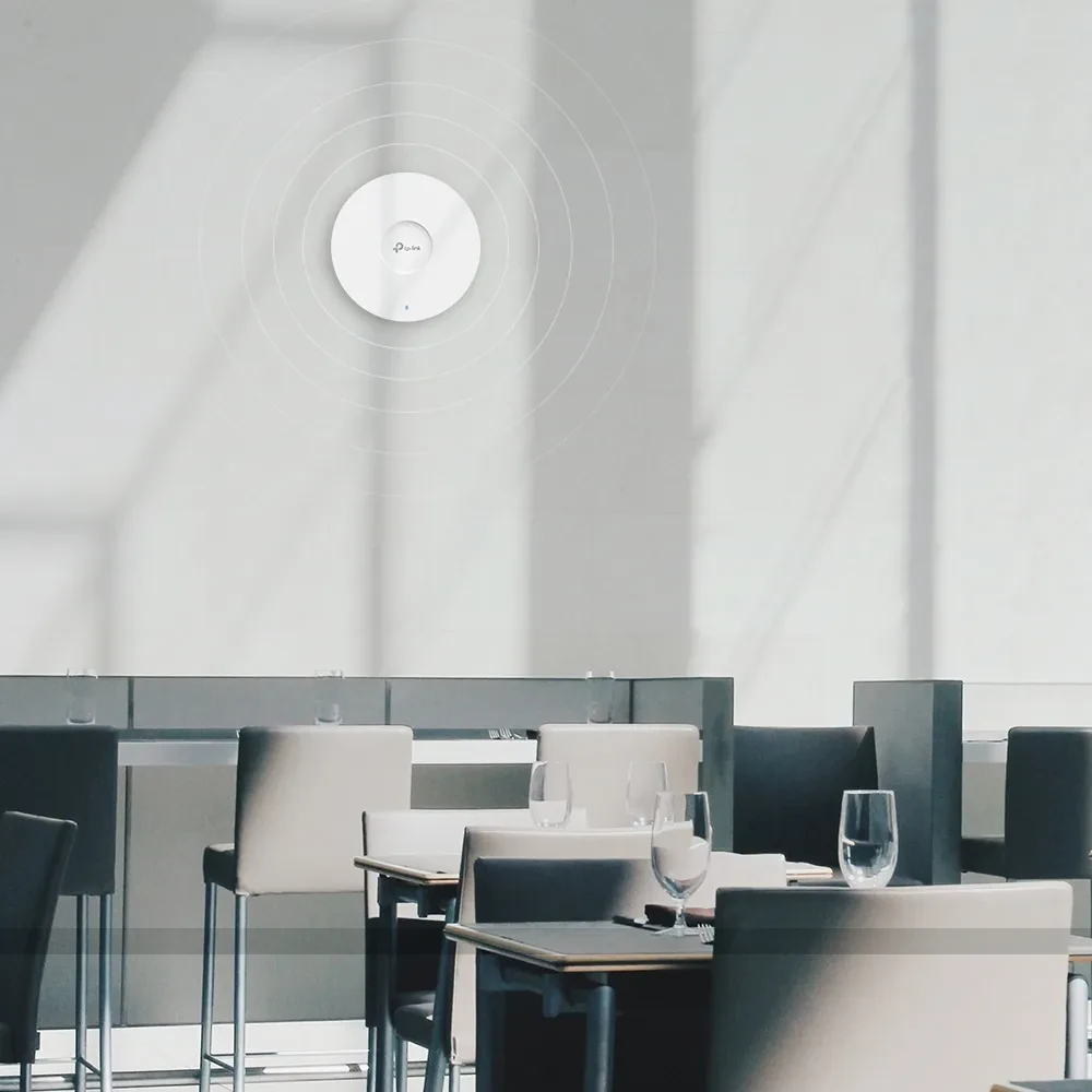 Punct de acces fără fir TP-LINK EAP650, 574 Mbps, 2402 Mbps, Alb