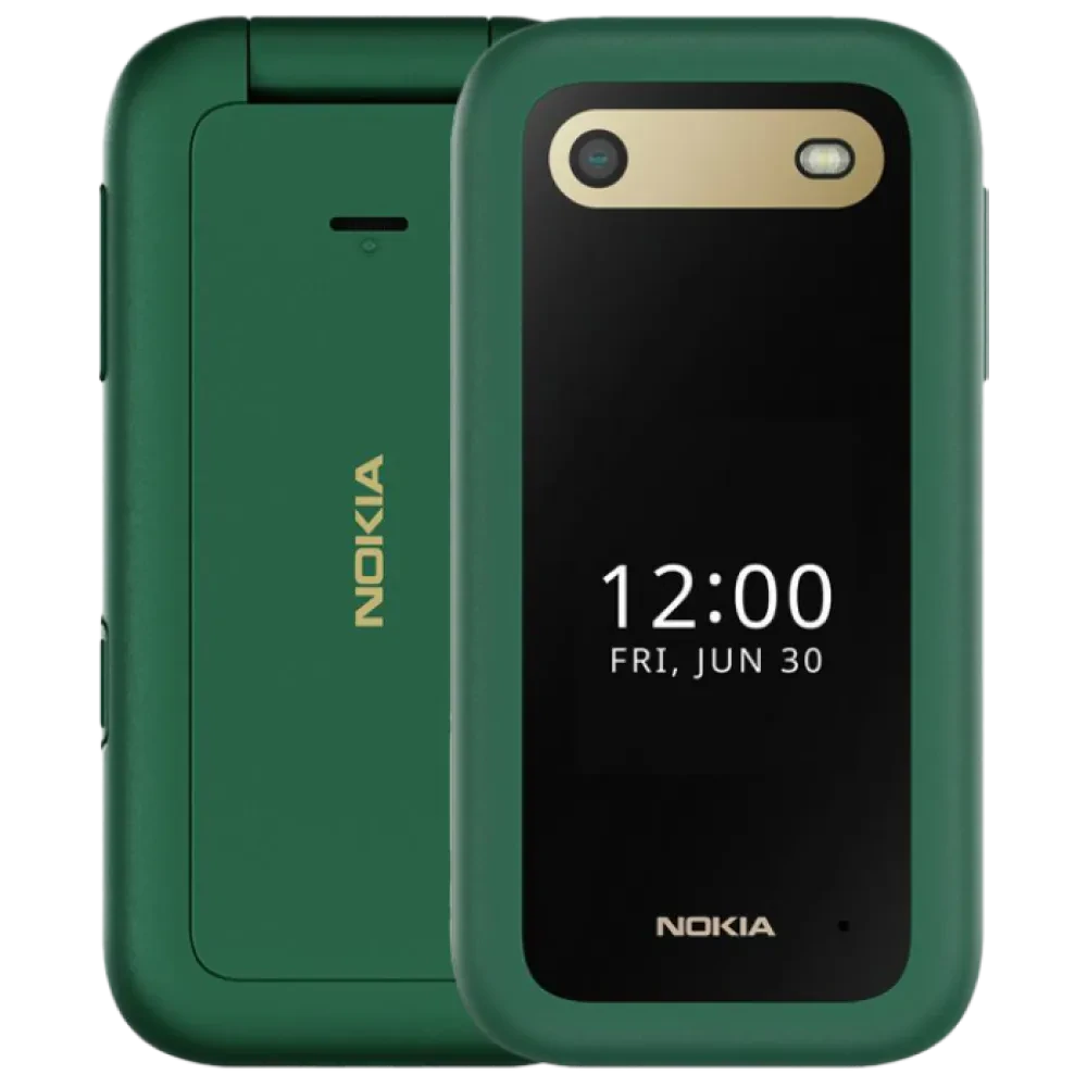 Telefon mobil Nokia 2660 Flip 4G, Verde