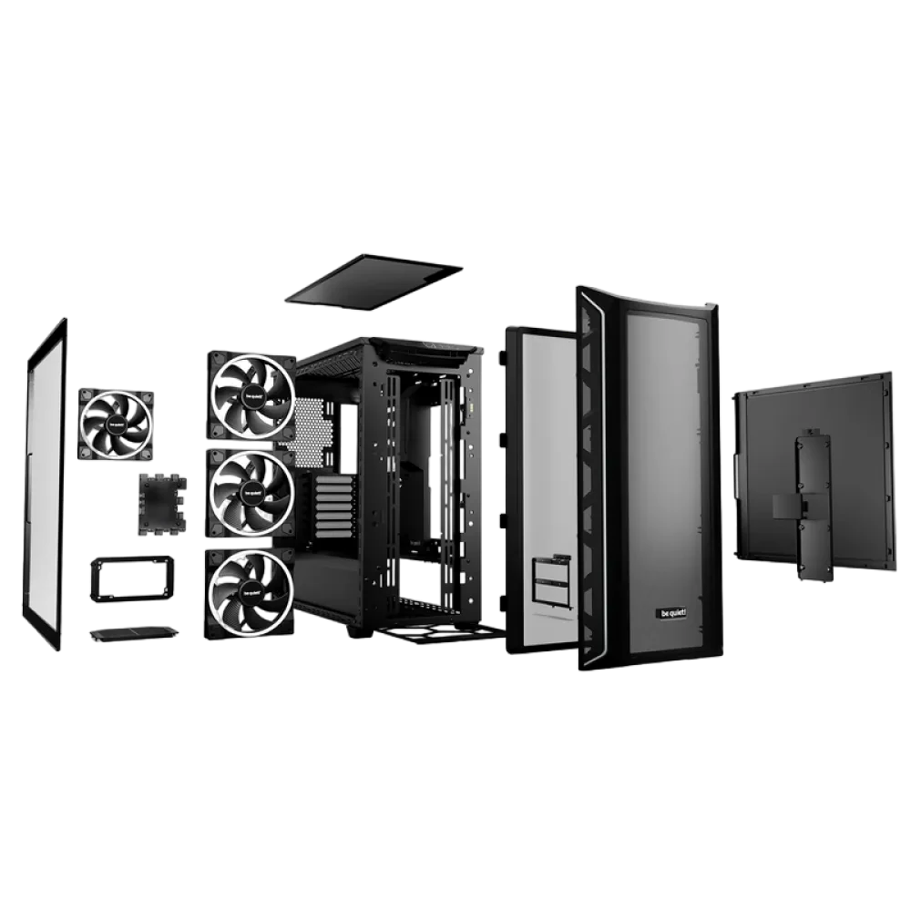 Компьютерный корпус be quiet! Shadow Base 800 FX, Full-Tower, Без блока питания, Чёрный