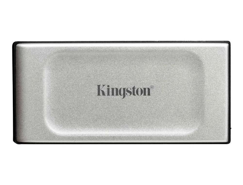 Внешний портативный SSD накопитель Kingston XS2000, 2 ТБ, Серебристый (SXS2000/2000G)