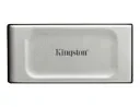 Внешний портативный SSD накопитель Kingston XS2000, 2 ТБ, Серебристый (SXS2000/2000G)