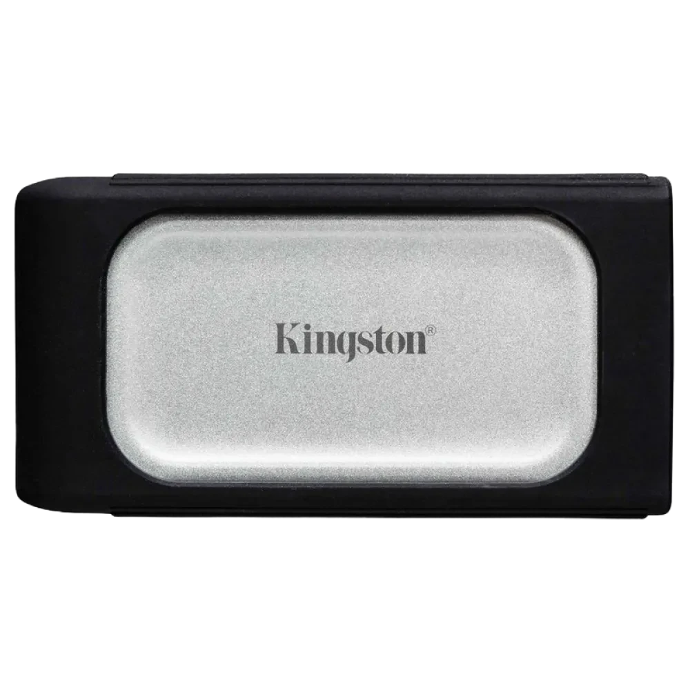 Внешний портативный SSD накопитель Kingston XS2000, 2 ТБ, Серебристый (SXS2000/2000G)