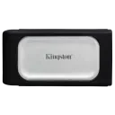 Внешний портативный SSD накопитель Kingston XS2000, 2 ТБ, Серебристый (SXS2000/2000G)