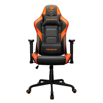 Scaun Gaming Cougar ARMOR ELITE, PVC Piele, Negru | Portocaliu