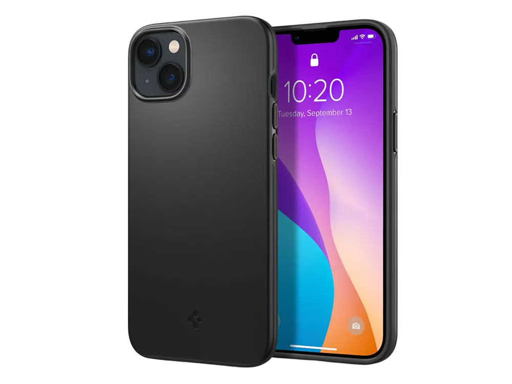 Чехол Spigen iPhone 14 Plus, Thin Fit, Чёрный