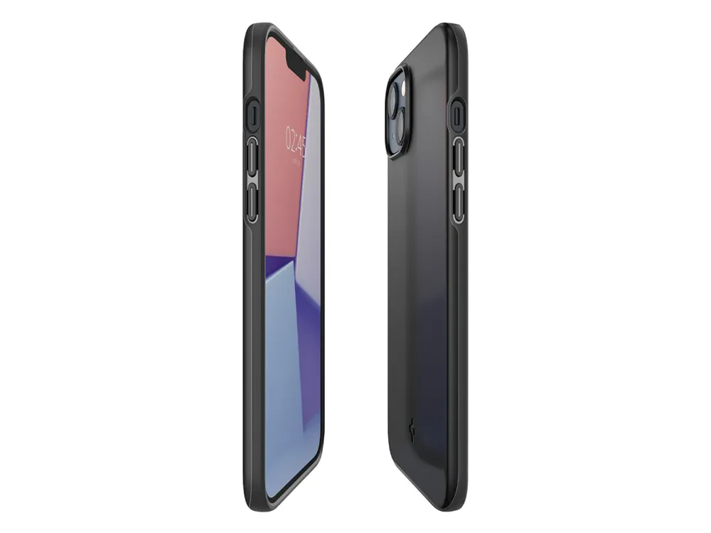 Чехол Spigen iPhone 14 Plus, Thin Fit, Чёрный