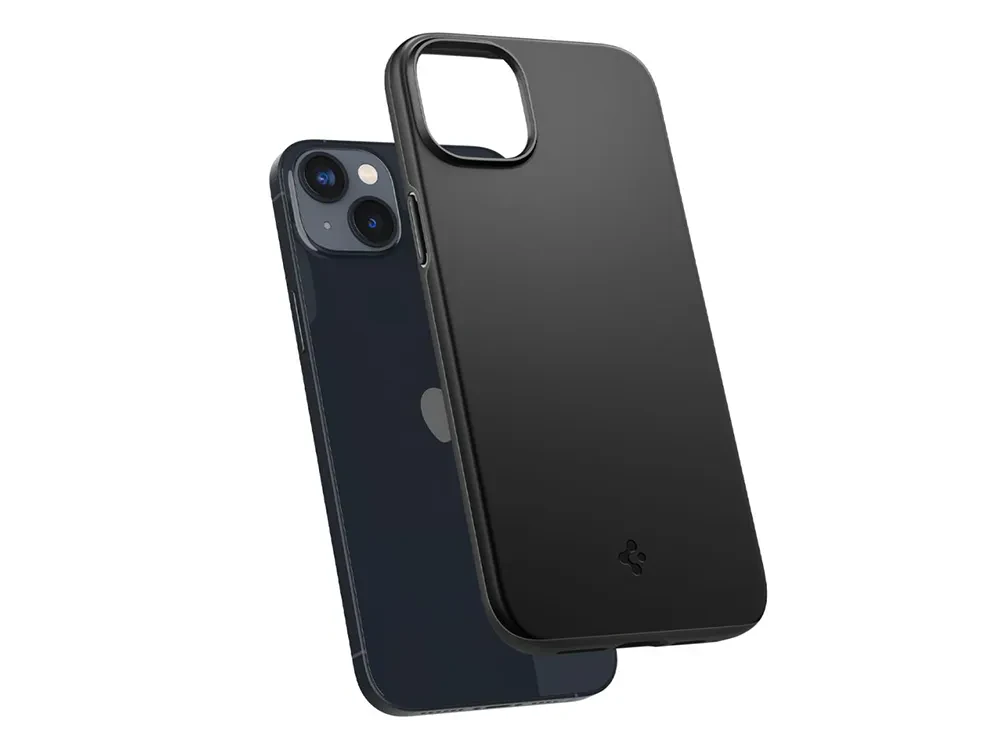 Чехол Spigen iPhone 14 Plus, Thin Fit, Чёрный