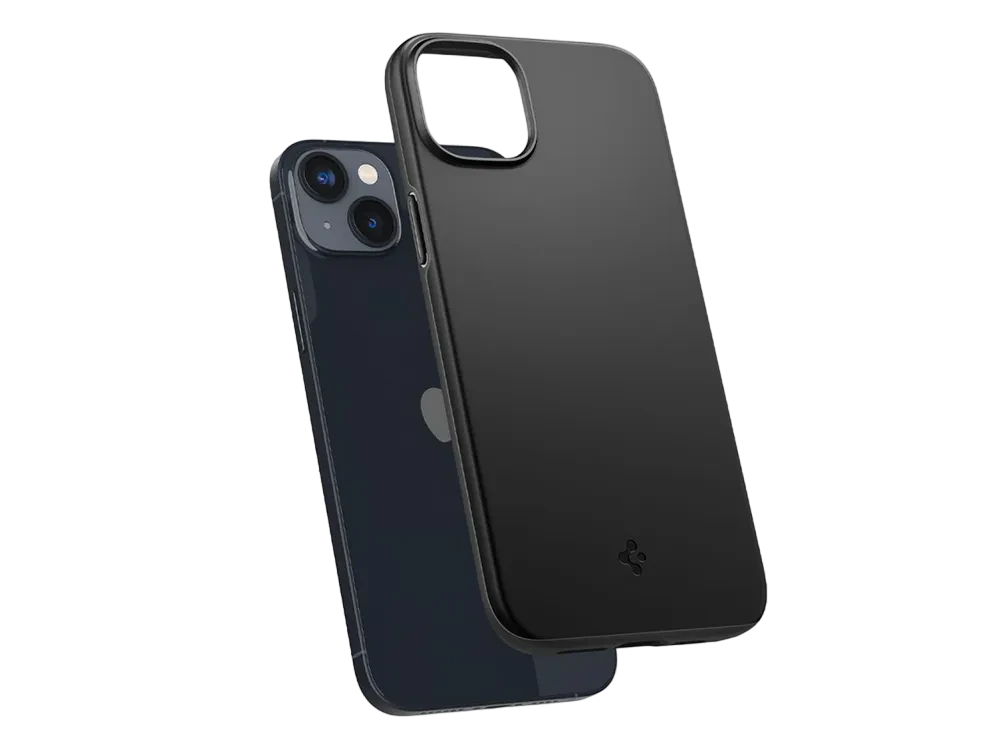 Чехол Spigen iPhone 14 Plus, Thin Fit, Чёрный