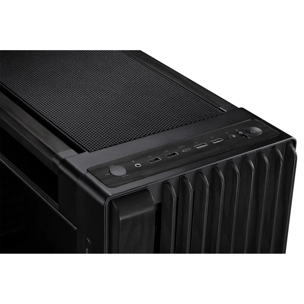 Компьютерный корпус ASUS ProArt PA602 Wood TG, Midi-Tower, Чёрный