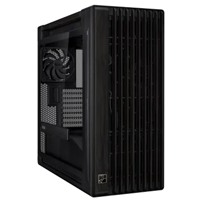 Carcasă PC ASUS ProArt PA602 Wood TG, Midi-Tower, Negru