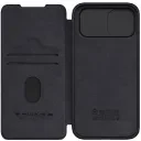 Чехол книжка Nillkin iPhone 15 - Qin Pro, Чёрный