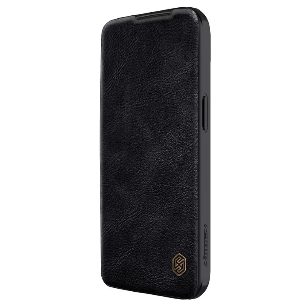 Чехол книжка Nillkin iPhone 15 - Qin Pro, Чёрный