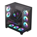 Компьютерный корпус Gamemax Infinity Plus, Midi-Tower, Без блока питания, Чёрный