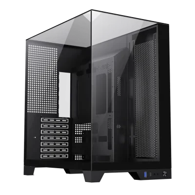 Carcasă PC Gamemax Infinity Plus, Midi-Tower, Fără PSU, Negru