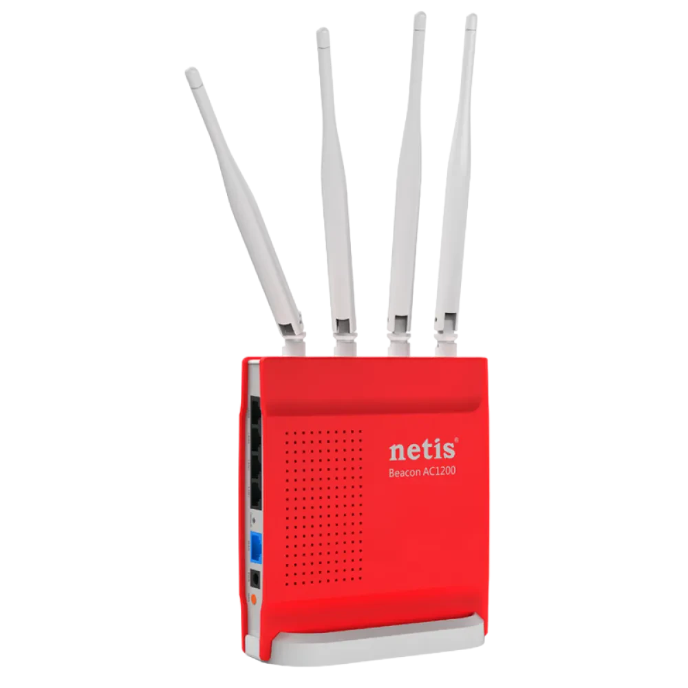 Router fără fir Netis WF2681, Roșu