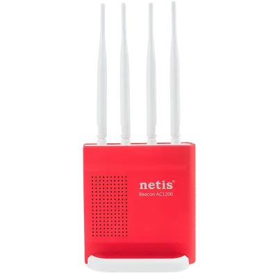 Router fără fir Netis WF2681, Roșu
