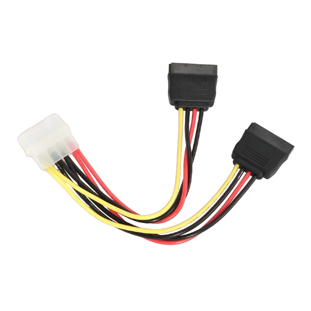 Кабель SATA Cablexpert CC-SATA-PSY-0.3M, Разноцветный