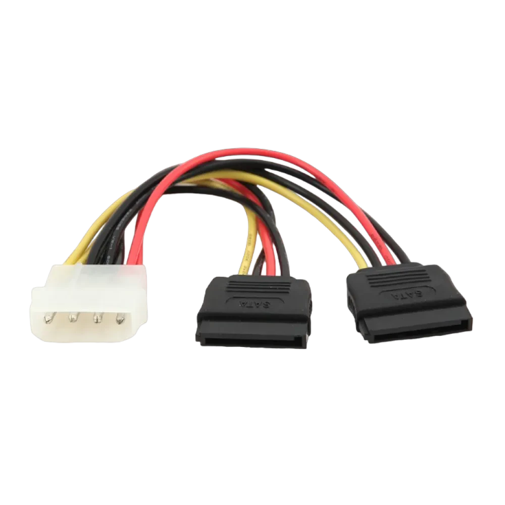 Кабель SATA Cablexpert CC-SATA-PSY-0.3M, Разноцветный