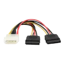 Кабель SATA Cablexpert CC-SATA-PSY-0.3M, Разноцветный