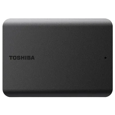 HDD portabil extern Toshiba Canvio Basics, 2 TB, Negru (HDTB520EK3AA)