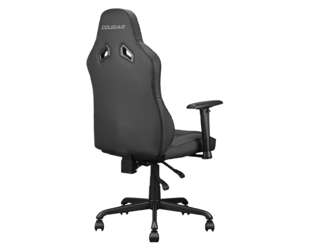 Scaun Gaming Cougar Fusion S, PVC Piele, Negru