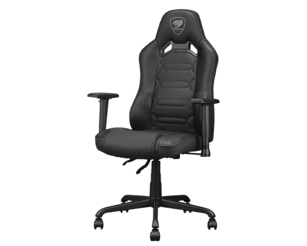 Scaun Gaming Cougar Fusion S, PVC Piele, Negru